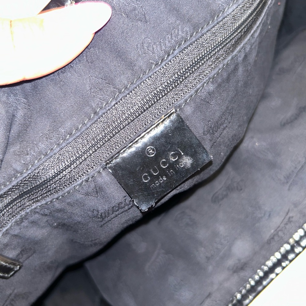 Gucci GG Canvas Jodie Black & Brown Tote‎ - Picture 2 of 16